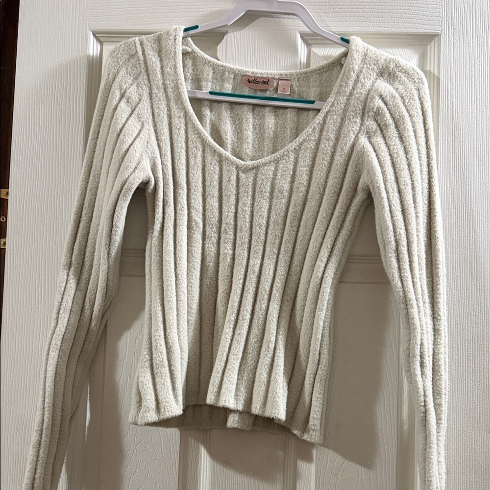 Cozy Cream Long Sleeve Top